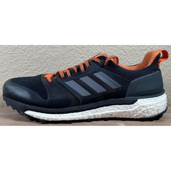 Adidas CG4025 Supernova Boost Trail Running Shoes Mens Size 12 - Black Carbon - Picture 8 of 13